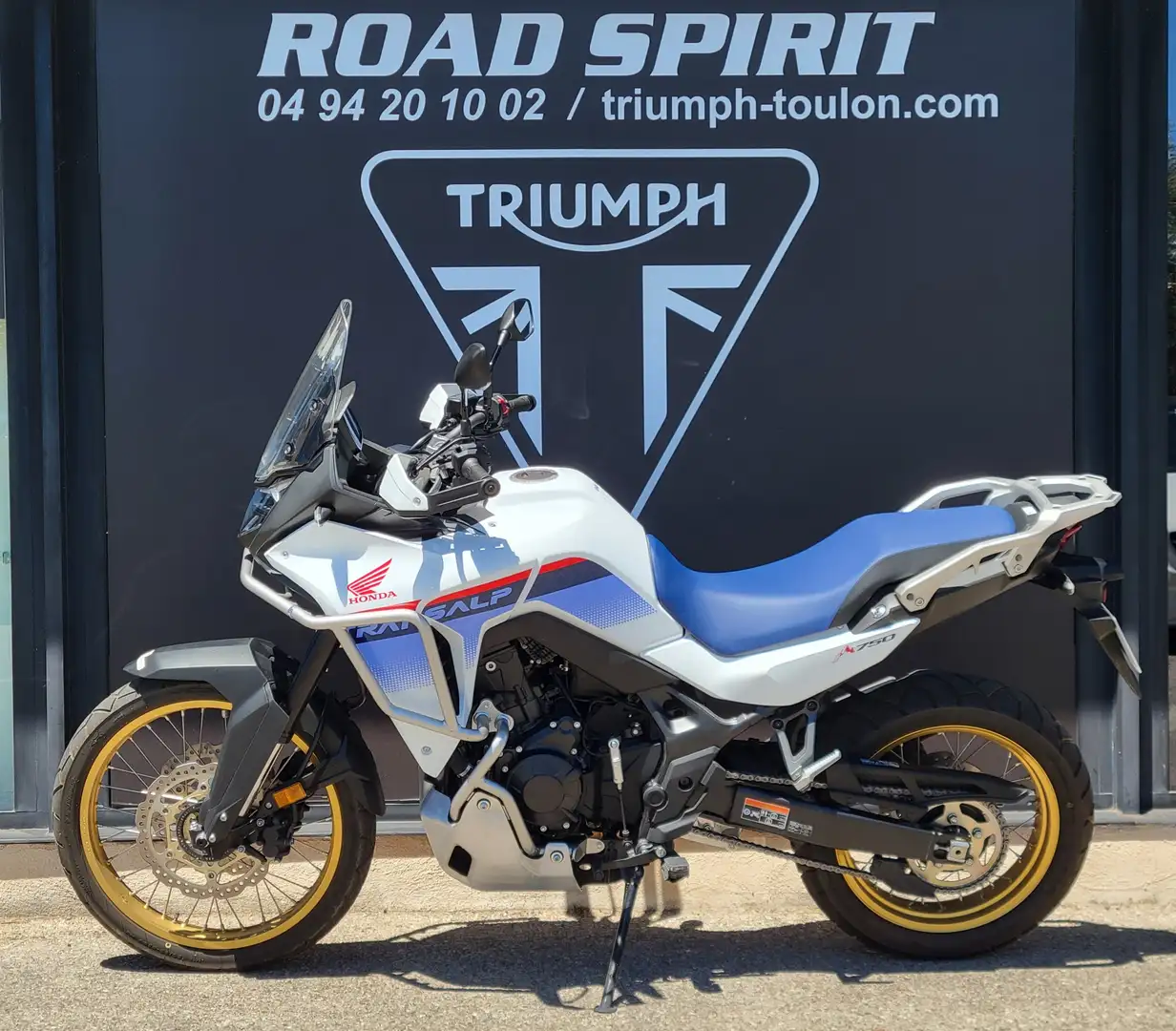 Honda XL 750 Transalp Blanc - 2