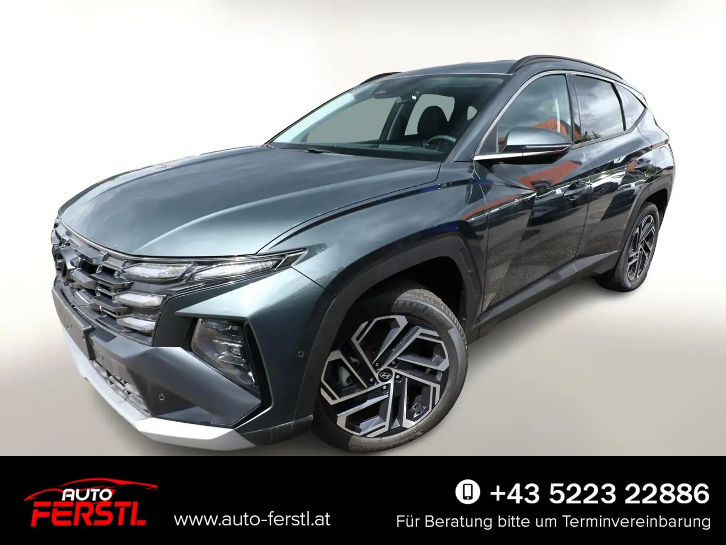 Hyundai TUCSON Prime PHEV FÖRDERF. Matrix Leder HUD 360° 185 k... Grün - 1