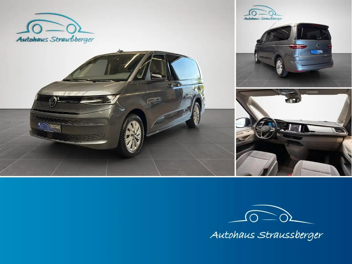 Volkswagen T7 Multivan ACC M-LED MFL SHZ Sthz. 6-Sitzer RFK Gri - 1