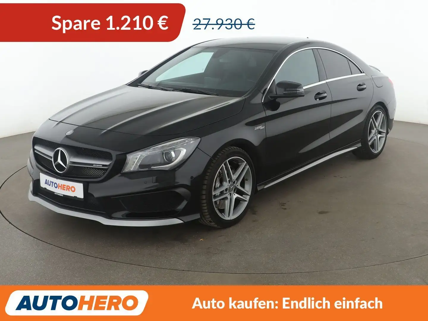 Mercedes-Benz CLA 45 AMG CLA 45 AMG 4Matic Aut.*NAVI*BI-XENON*TEMPO*PDC* Noir - 1