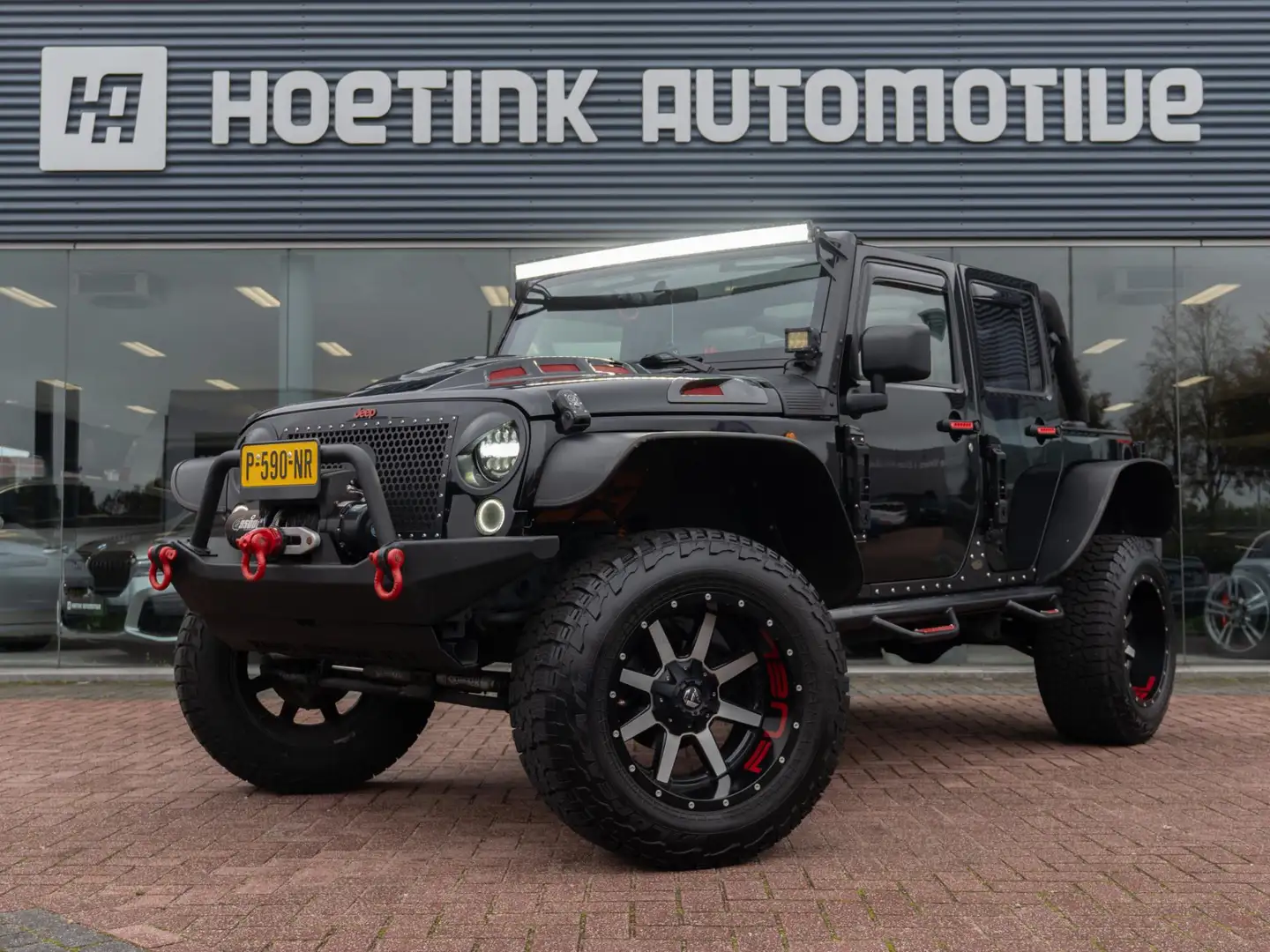 Jeep Wrangler Unlimited 3.8 Sahara | Camera | Cruise | Lier Schwarz - 1