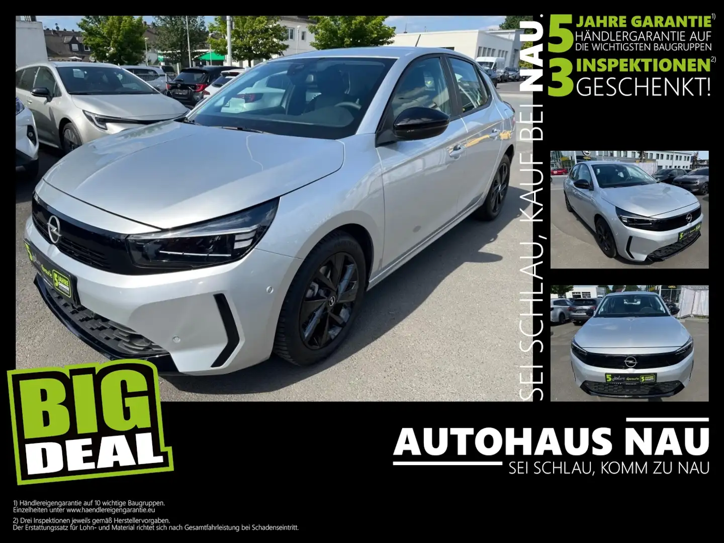 Opel Corsa 1.2 Turbo *Lenkradheizung*Rückfahrerkamera* inkl. Grau - 1