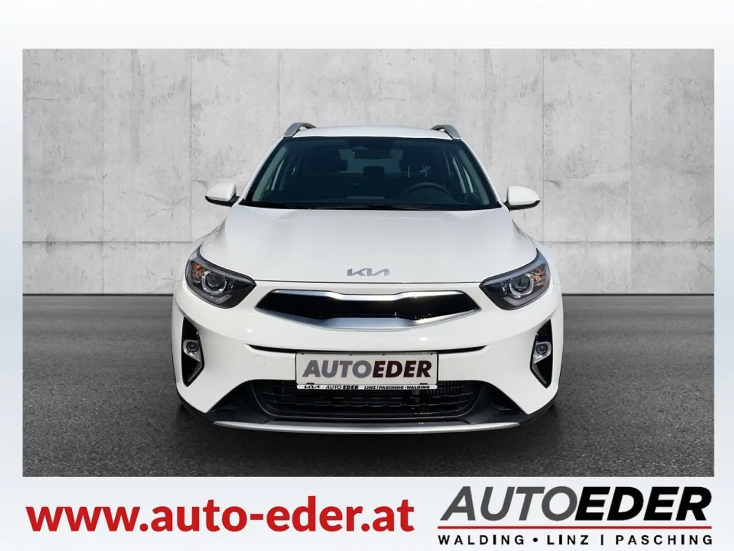 Kia Stonic 1,0 TGDI GPF ISG Silber Weiß - 2
