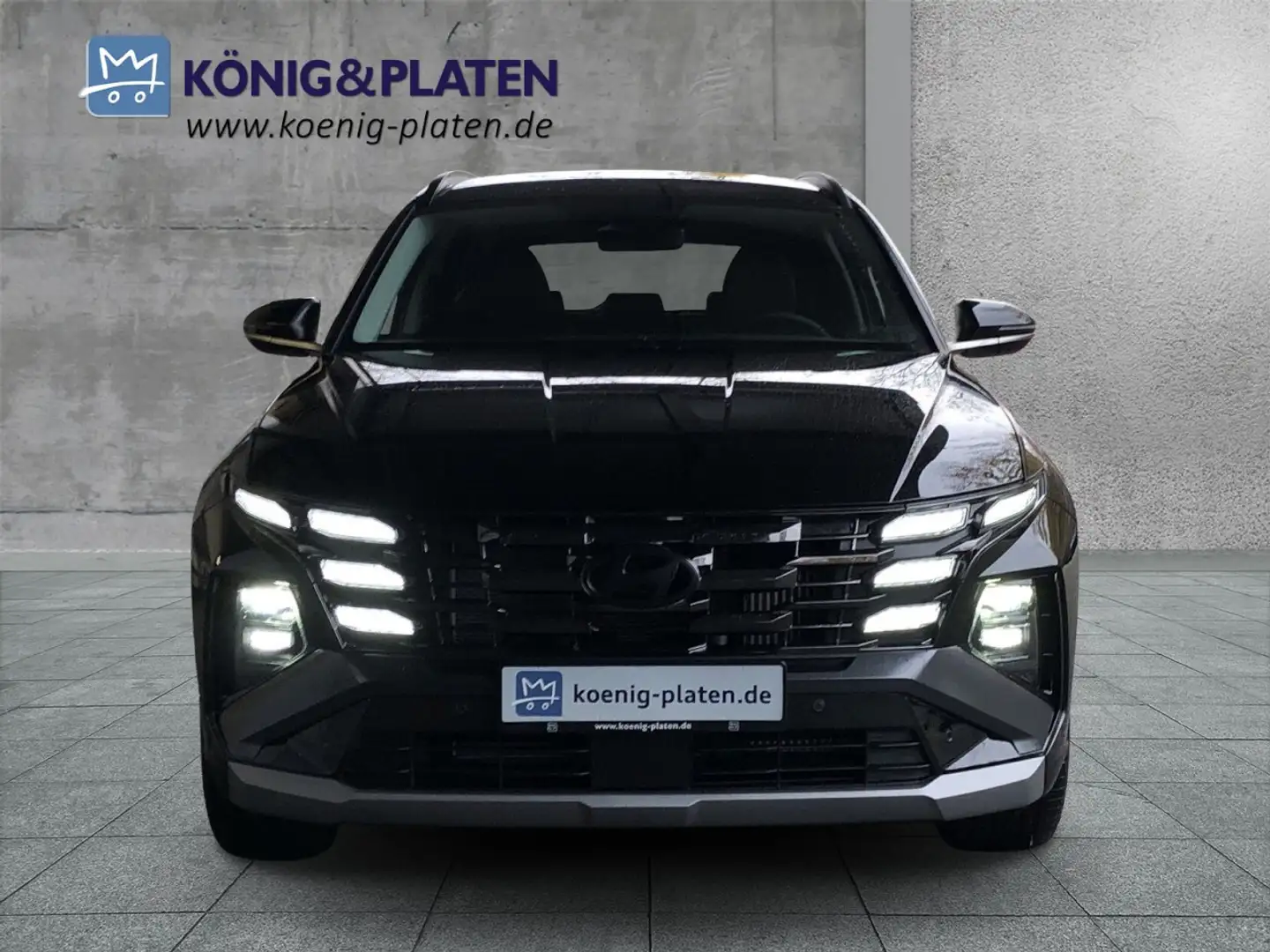 Hyundai TUCSON FL 1.6 T.GDi (160 PS) 48V 7-DCT 2WD TREND Klima Schwarz - 2