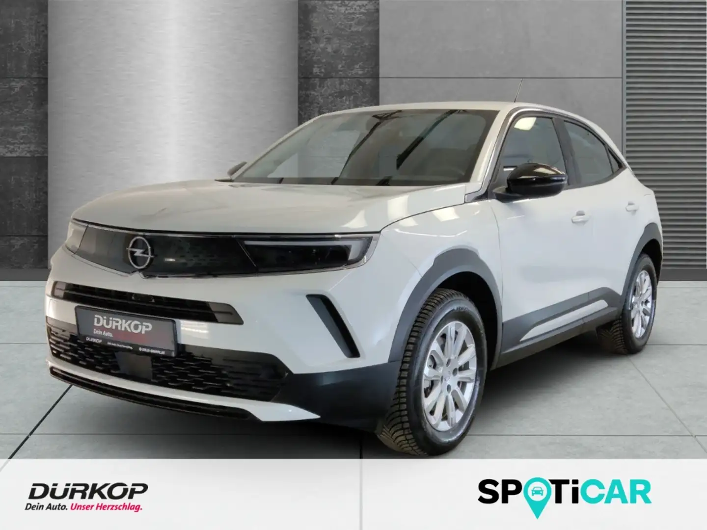 Opel Mokka-E Edition 11kw-Lader Navi Parkpilot Sitzhzg. Digital Weiß - 1