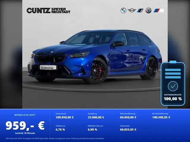 Bmw M5 Touring Anhängerk. 360° Kamera B/W HiFi Driving A