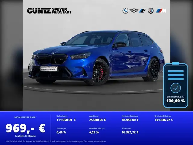 BMW M5 Touring  Anhängerk. 360° Kamera B/W HiFi Driving A