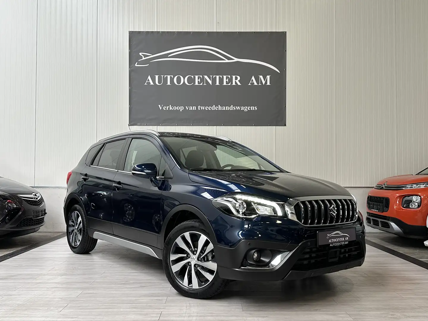 Suzuki SX4 S-Cross 1.4 i Boosterjet Active Hybride 25.000KM ACC * CAM Blauw - 1