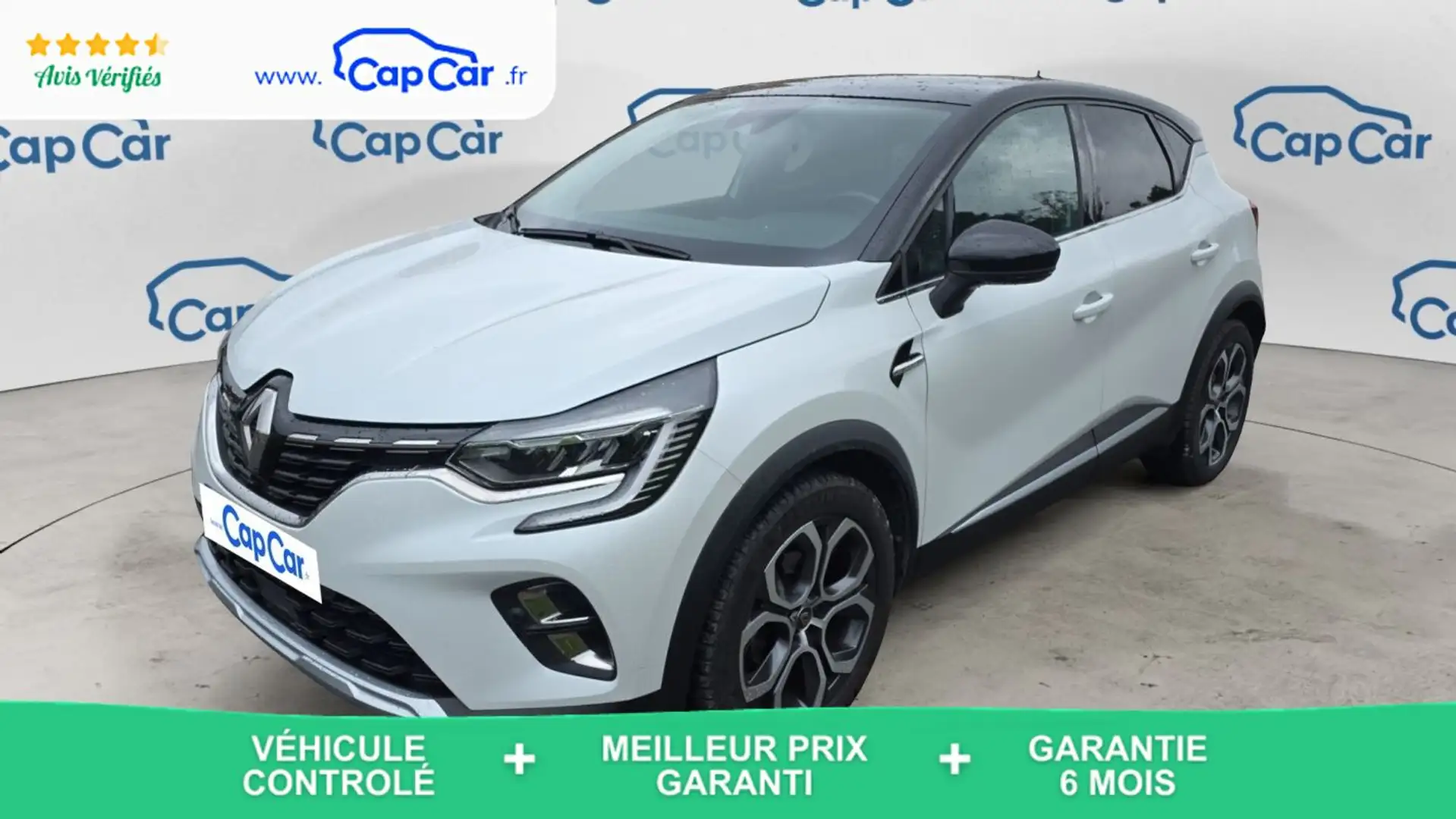 Renault Captur 1.3 TCe 155 EDC7 Intens Weiß - 1