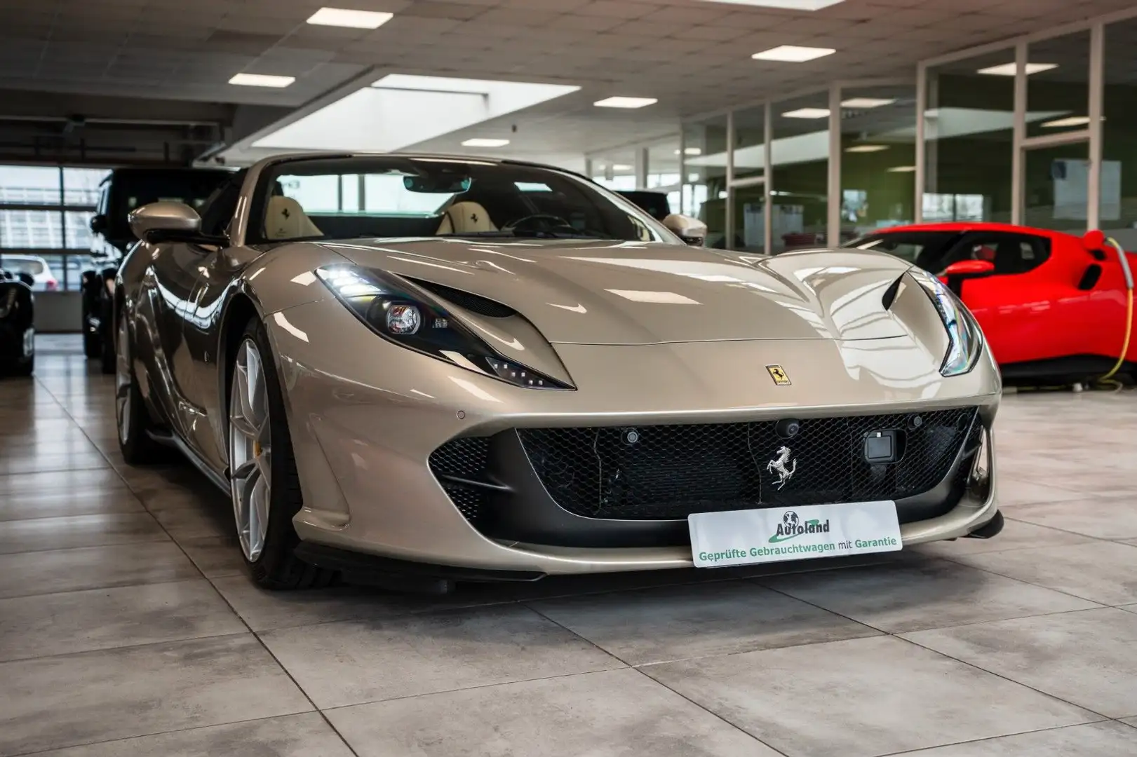 Ferrari 812 GTS*7xCarbon Int*LIFT*JBL*360°*Grigio Ingrid Beige - 2