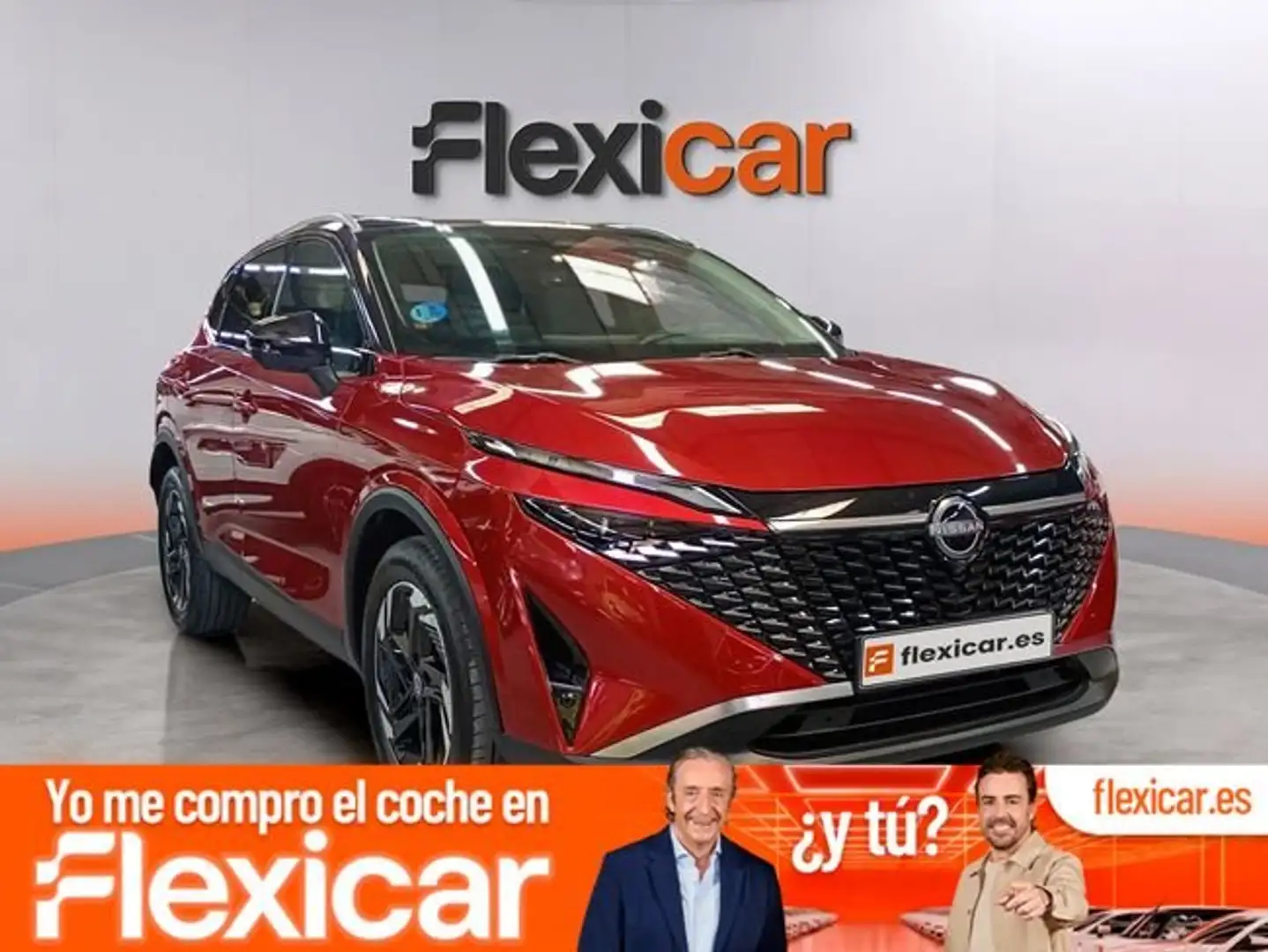 Nissan Qashqai DIG-T 103kW N-Connecta Rojo - 1
