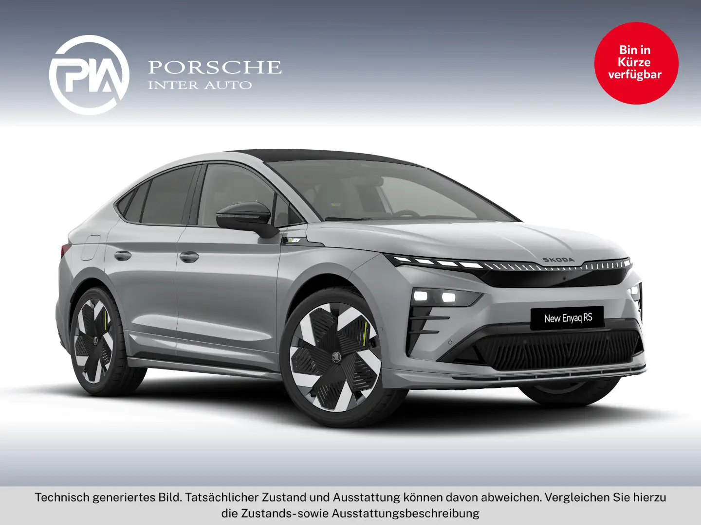 Skoda Enyaq Coupé RS Silber - 1