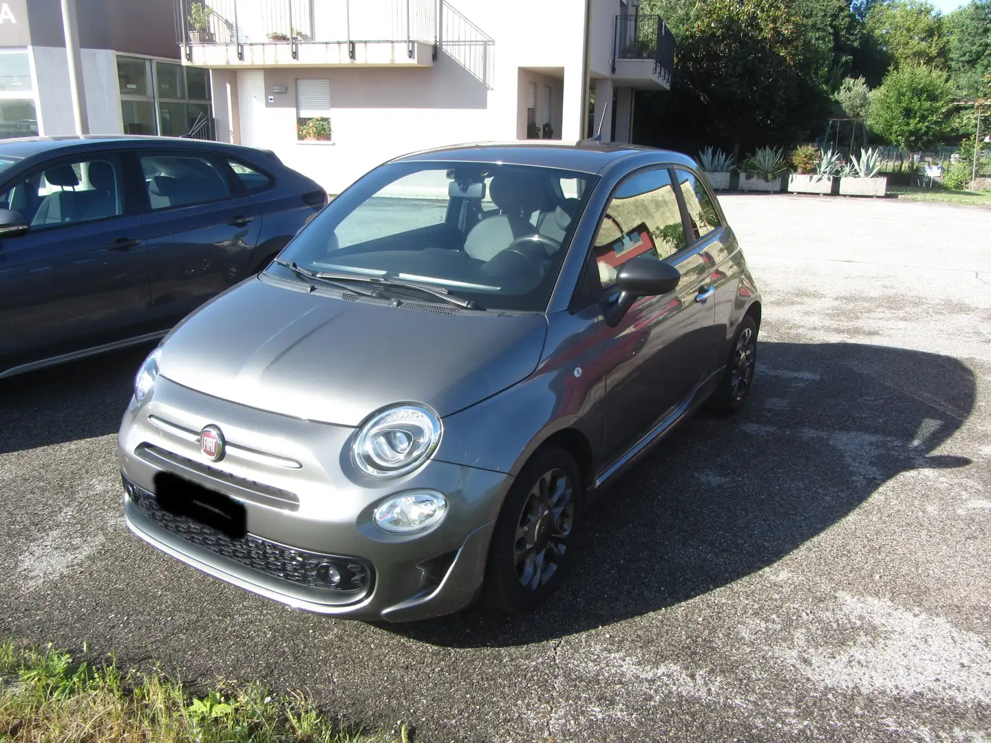 Fiat 500 500 III 2015 1.0 hybrid Connect 70cv Gris - 1