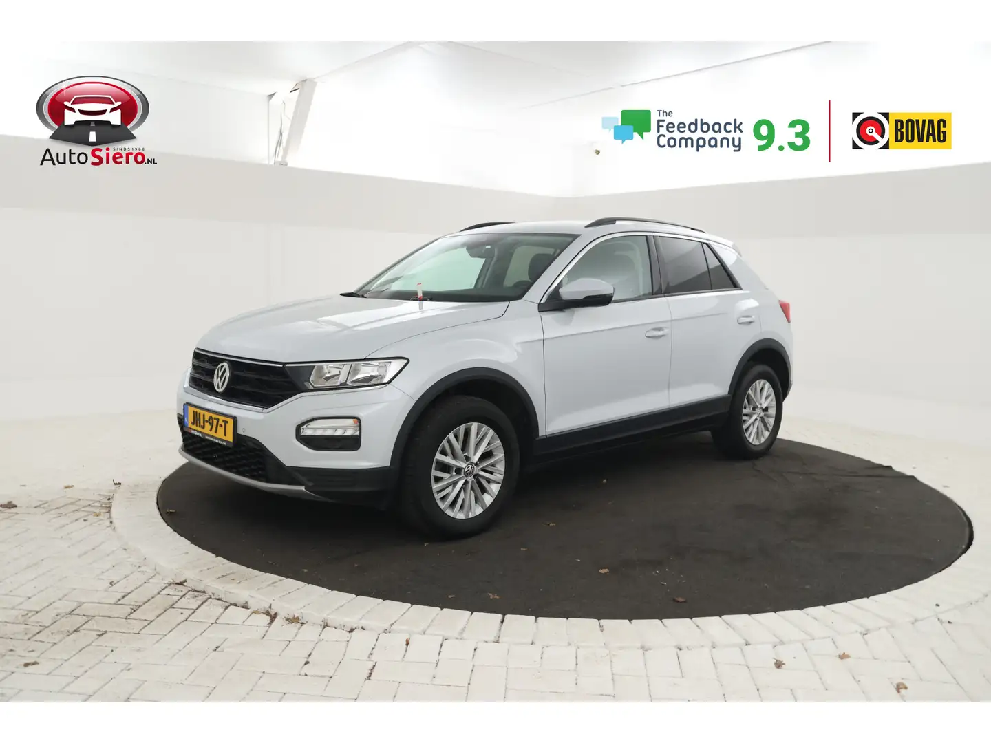 Volkswagen T-Roc 1.6 TDI Style Business Elektrische achterklep, app Blanc - 1