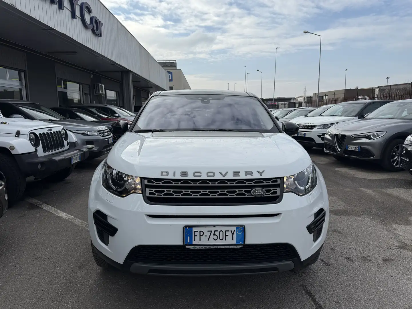 Land Rover Discovery Sport 2.0 td4  awd KM CERTIFICATI Blanc - 2