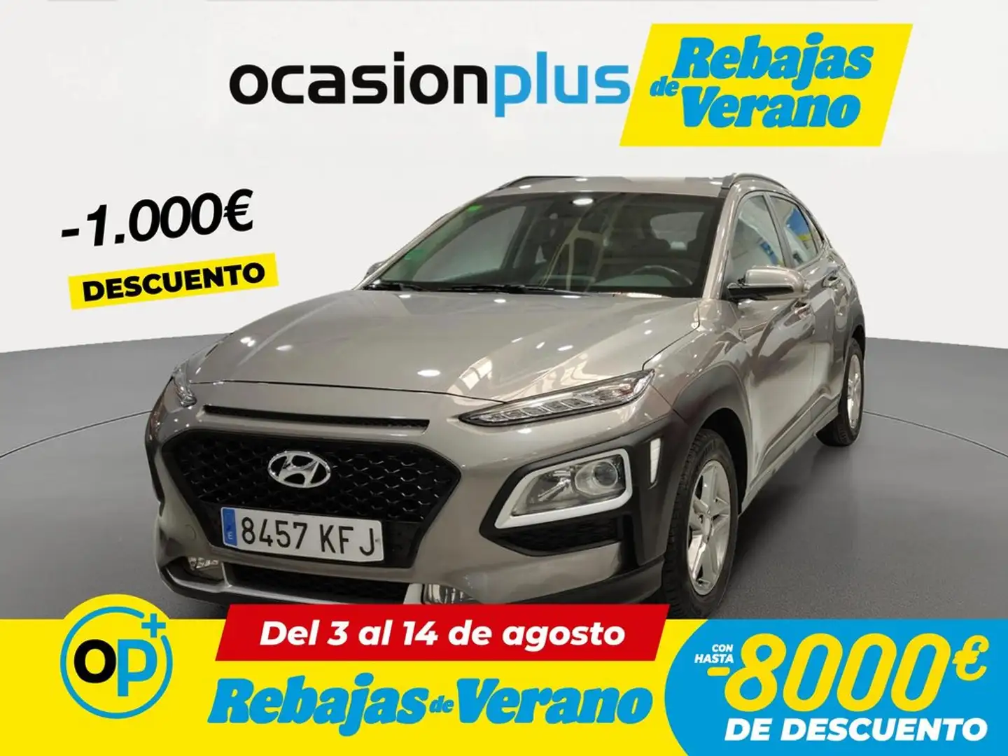 Hyundai KONA 1.0 TGDI Klass 4x2 Gris - 1