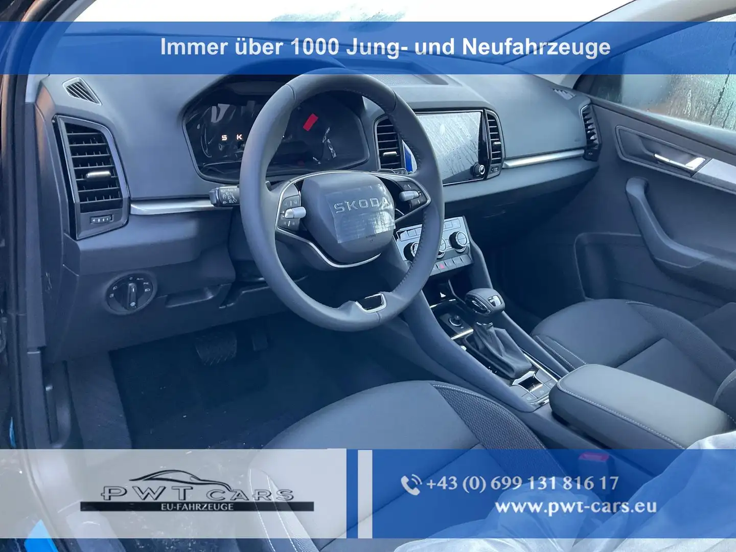 Skoda Karoq Selection 1.5 TSI DSG Selection, AHK, Kamera, W... Negro - 1