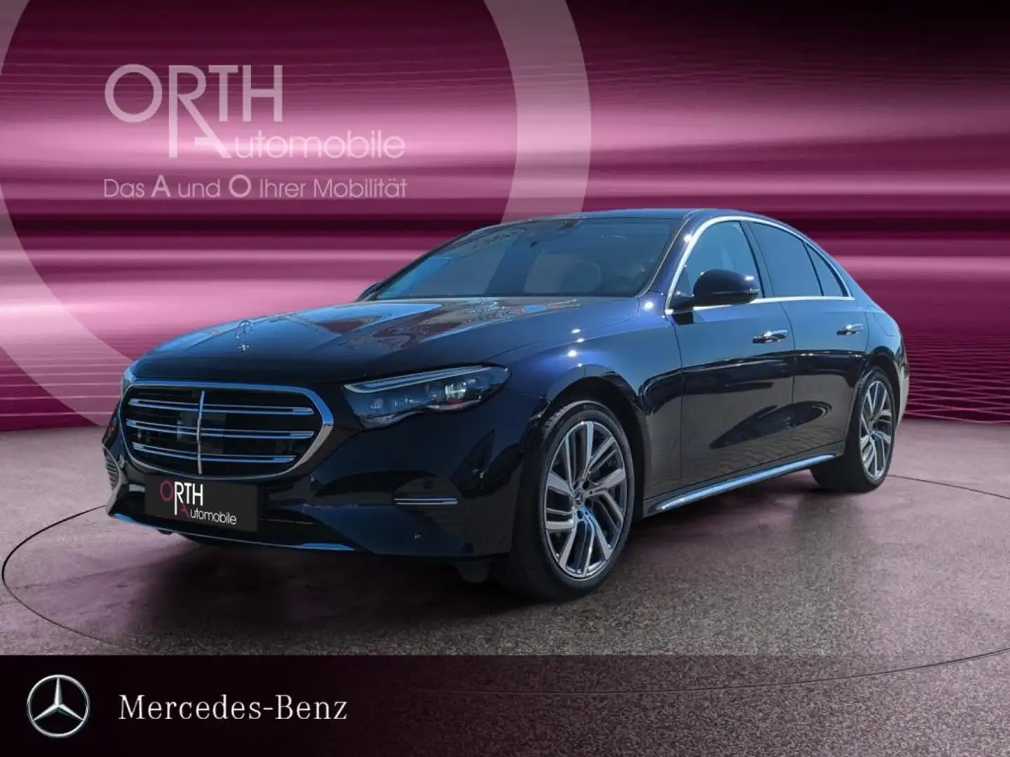 Mercedes-Benz E 300 eHyb Exclusive Prem HEADUP BURMESTER DISTR Blau - 1