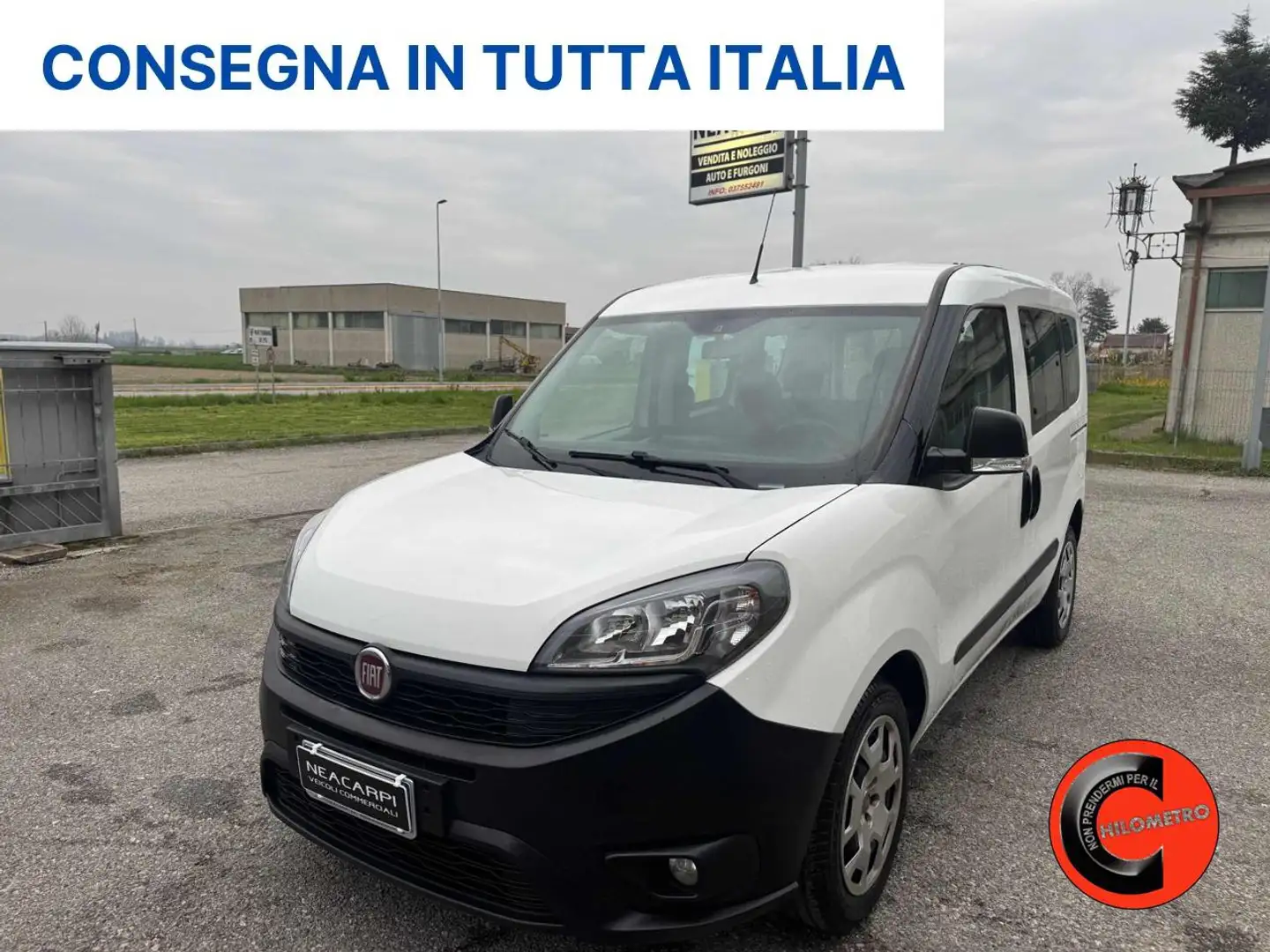 Fiat Doblo 1.3 MJT PC TN COMBI N1 E6D 5 POSTI AUTOCARRO+IVA- Bílá - 1