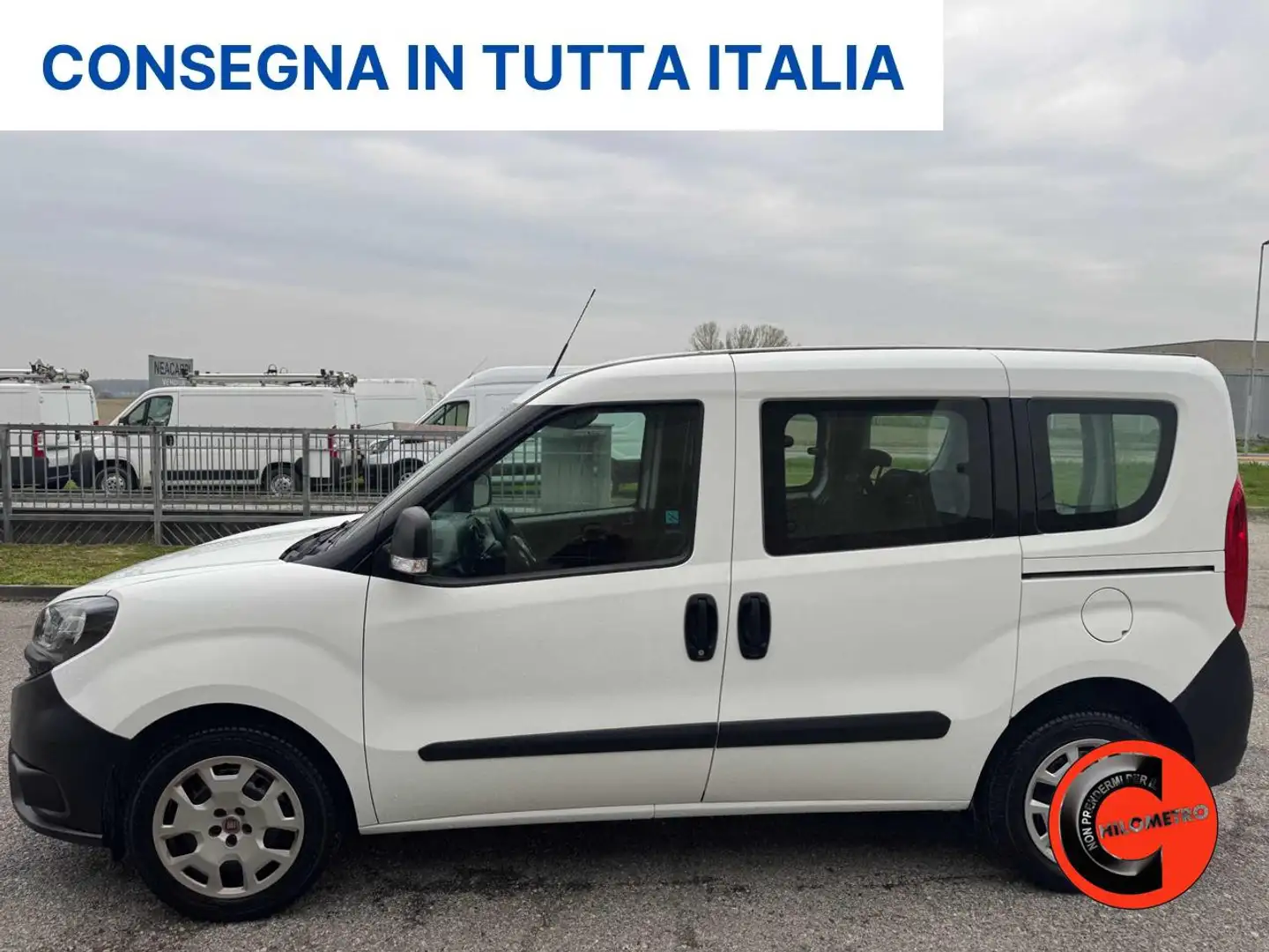 Fiat Doblo 1.3 MJT PC TN COMBI N1 E6D 5 POSTI AUTOCARRO+IVA- Bílá - 2