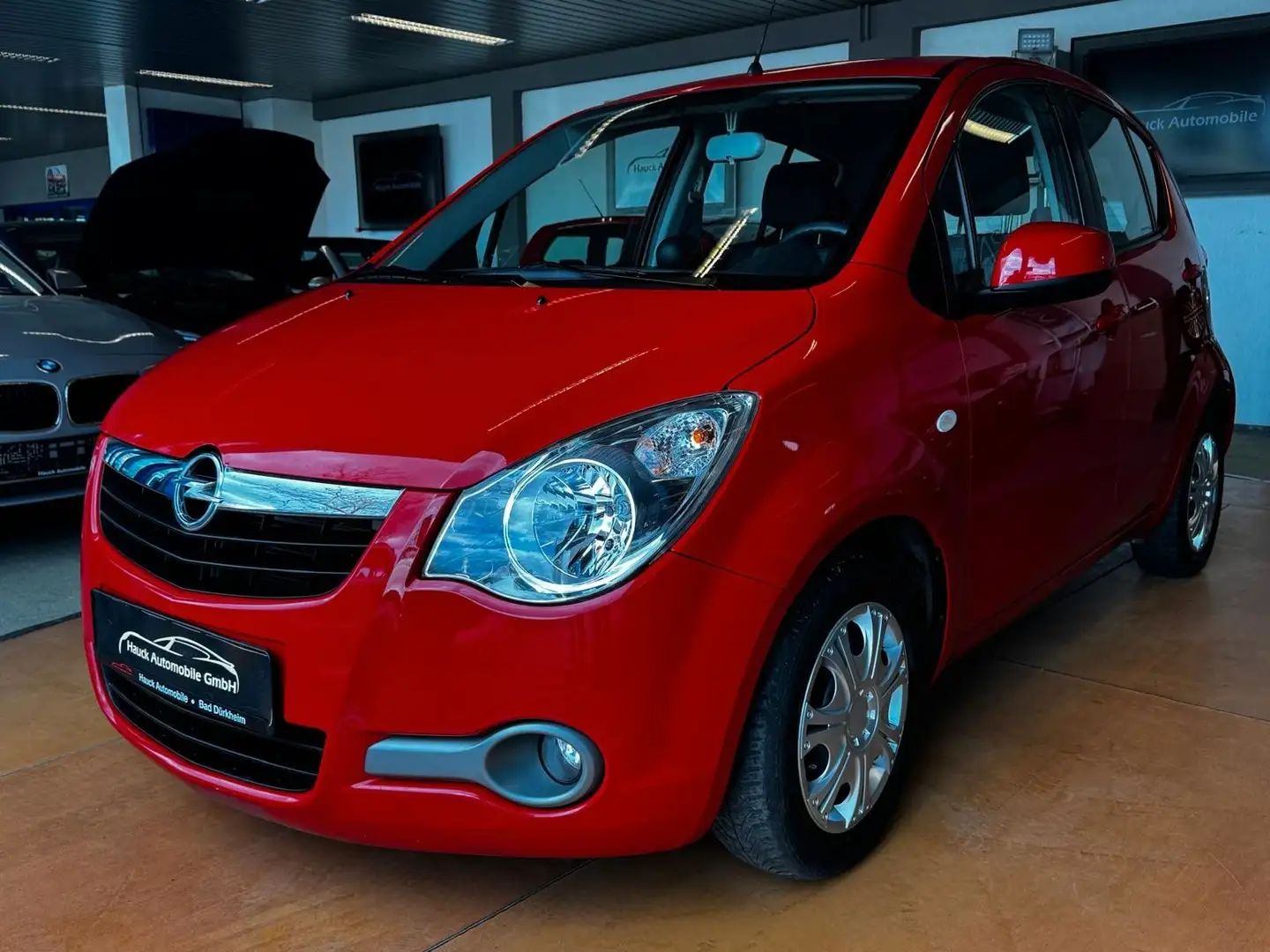 Opel Agila B Edition/AUTOM/KLIMA/66 Tkm Rouge - 1