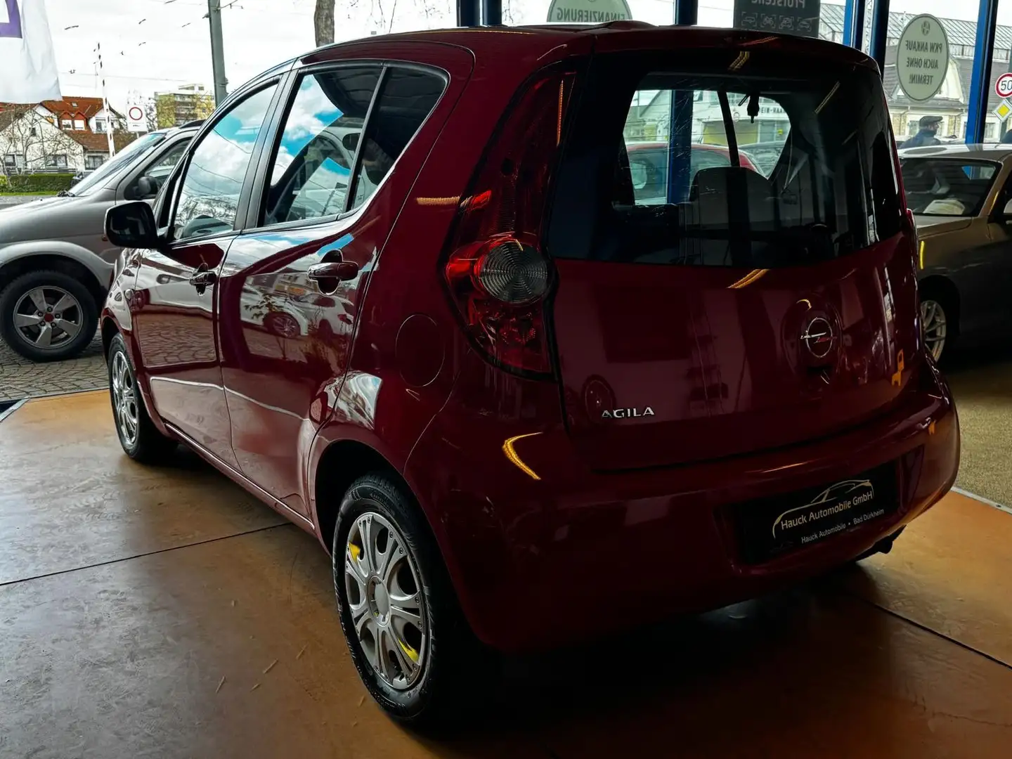 Opel Agila B Edition/AUTOM/KLIMA/66 Tkm Rouge - 2