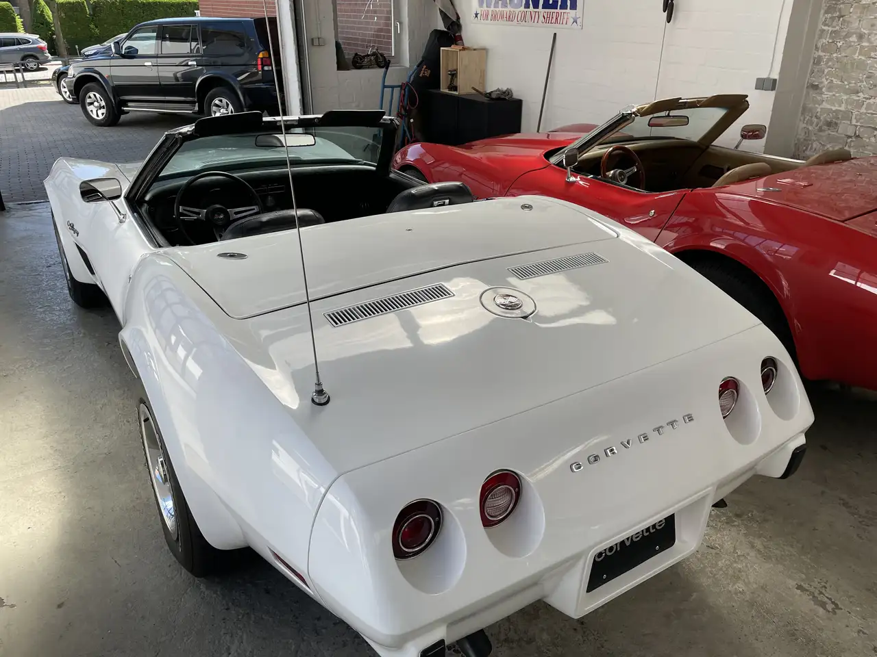 Corvette C3 Cabrio, 5,7 V8 Autom. H-Zulassung, foto 6