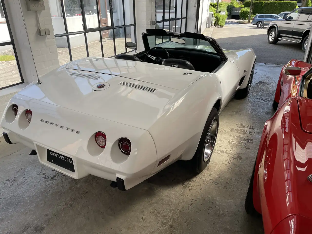 Corvette C3 Cabrio, 5,7 V8 Autom. H-Zulassung, foto 10