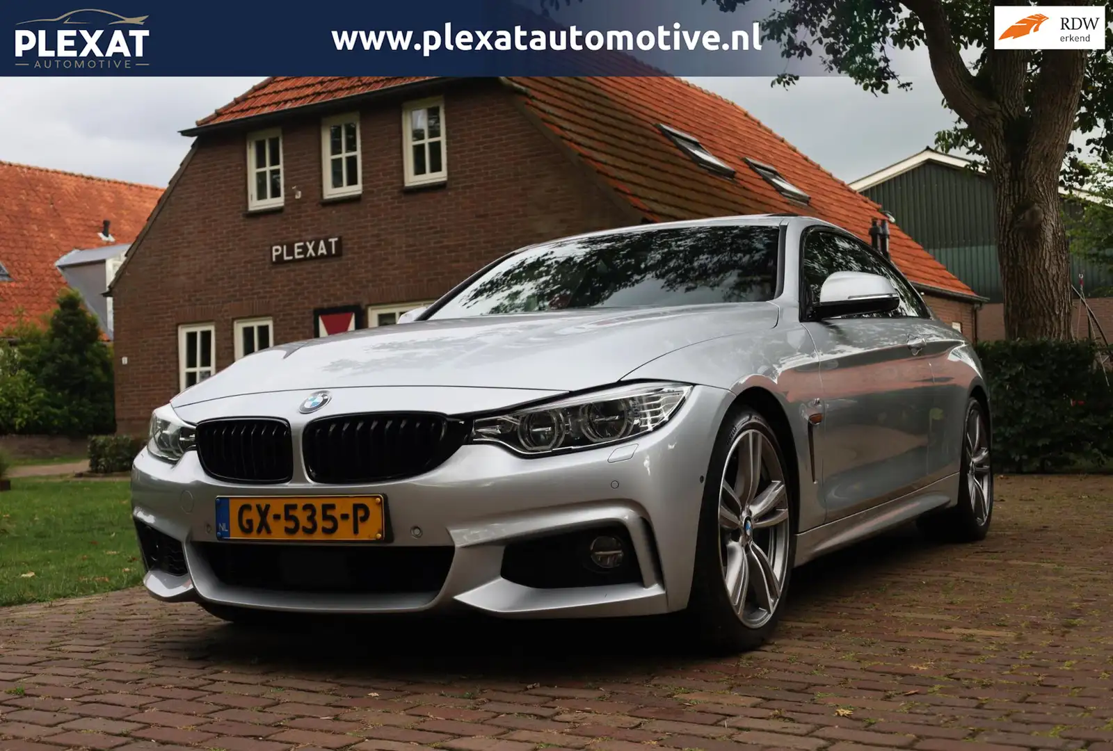 BMW 435 4-serie Coupé 435i High Executive Aut. | M-Pakket Grijs - 1