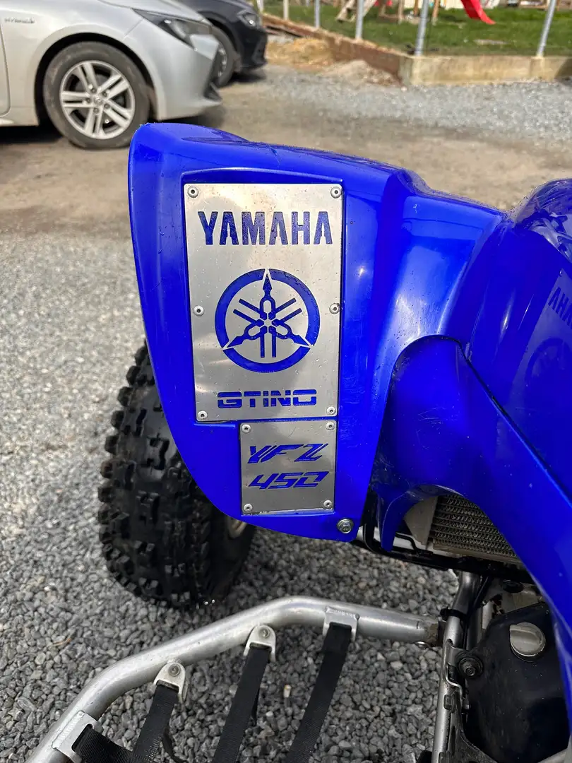 Yamaha YFZ 450 Blau - 1