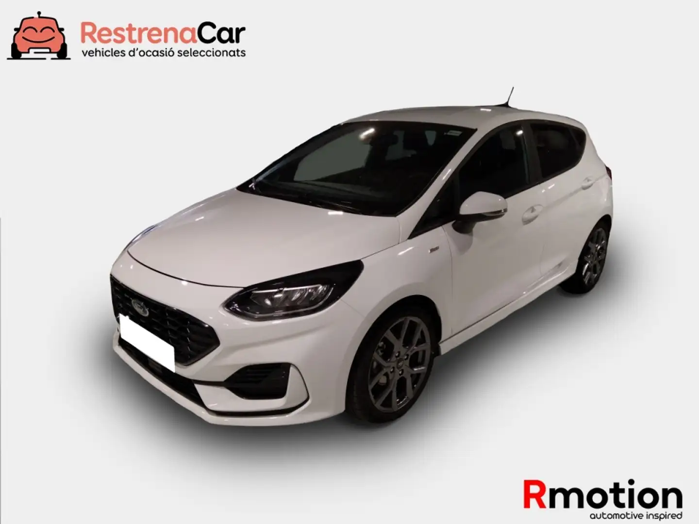 Ford Fiesta 1.0 ECOBOOST MHEV 92KW ST-LINE 125 5P Blanco - 1