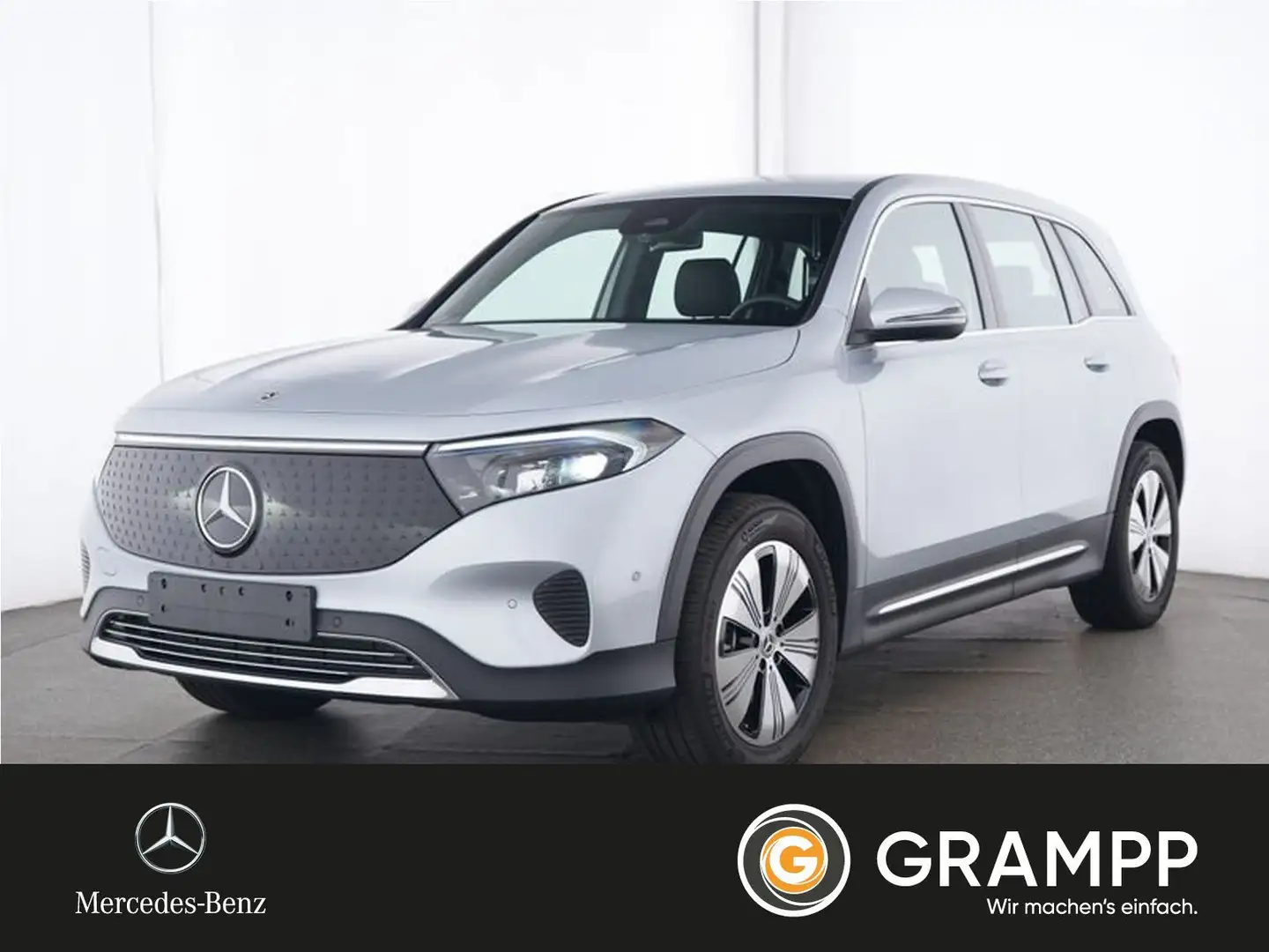 Mercedes-Benz EQB 300 4M Progressive-Advanced/Fahrassi/AHK/LED Silber - 1