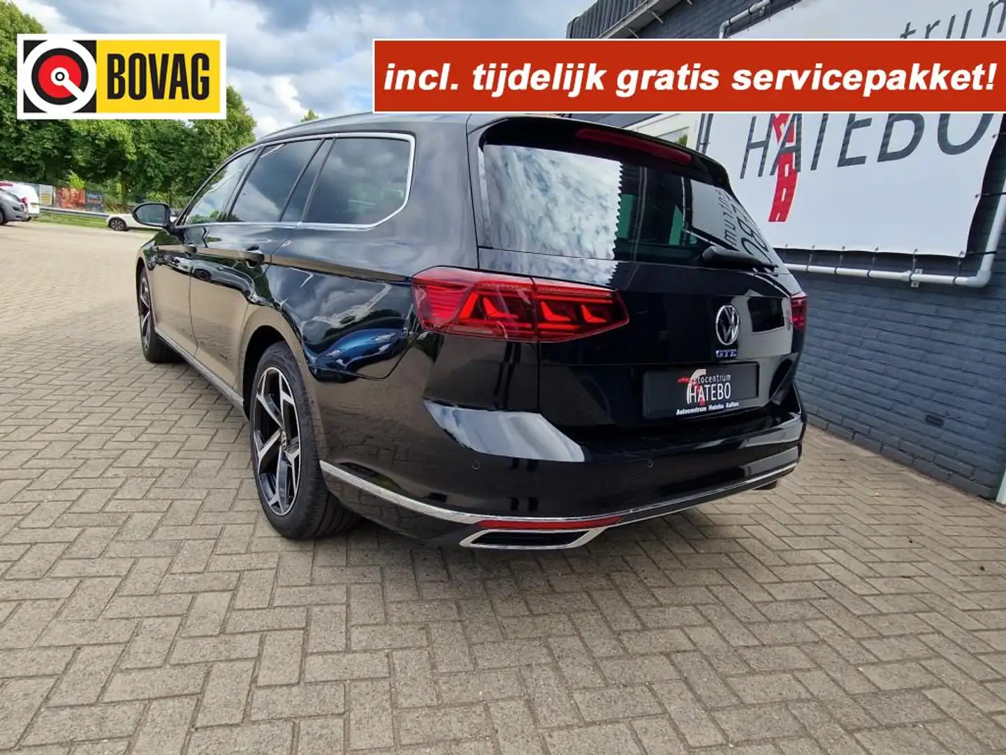 Volkswagen Passat 1.4TSI Hybrid GTE  R-Line Leder IQ-light Navi ADCR Zwart - 2
