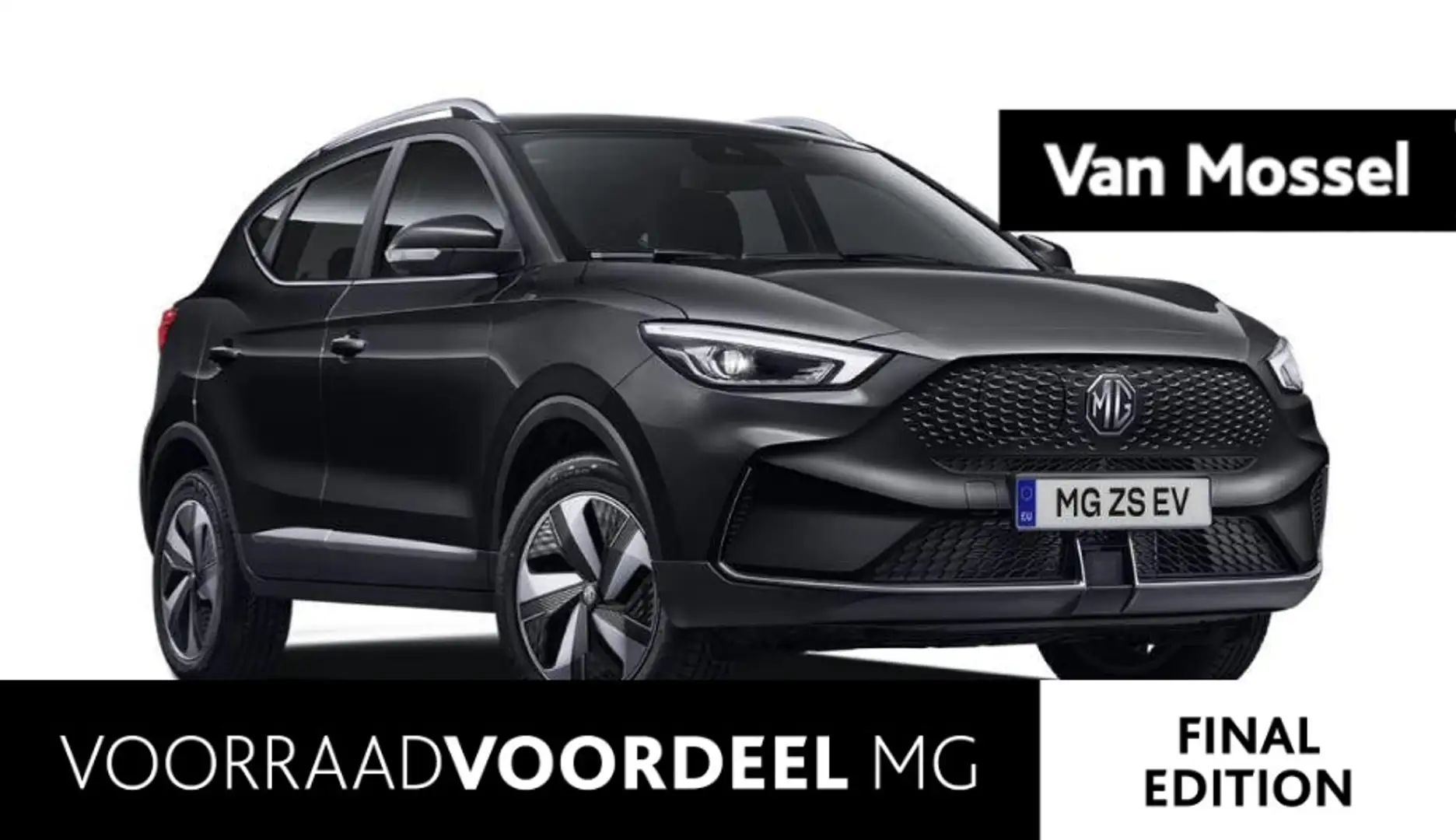 MG ZS MG EV EV Standard Range Luxury 50 kWh Final Editio Zwart - 1