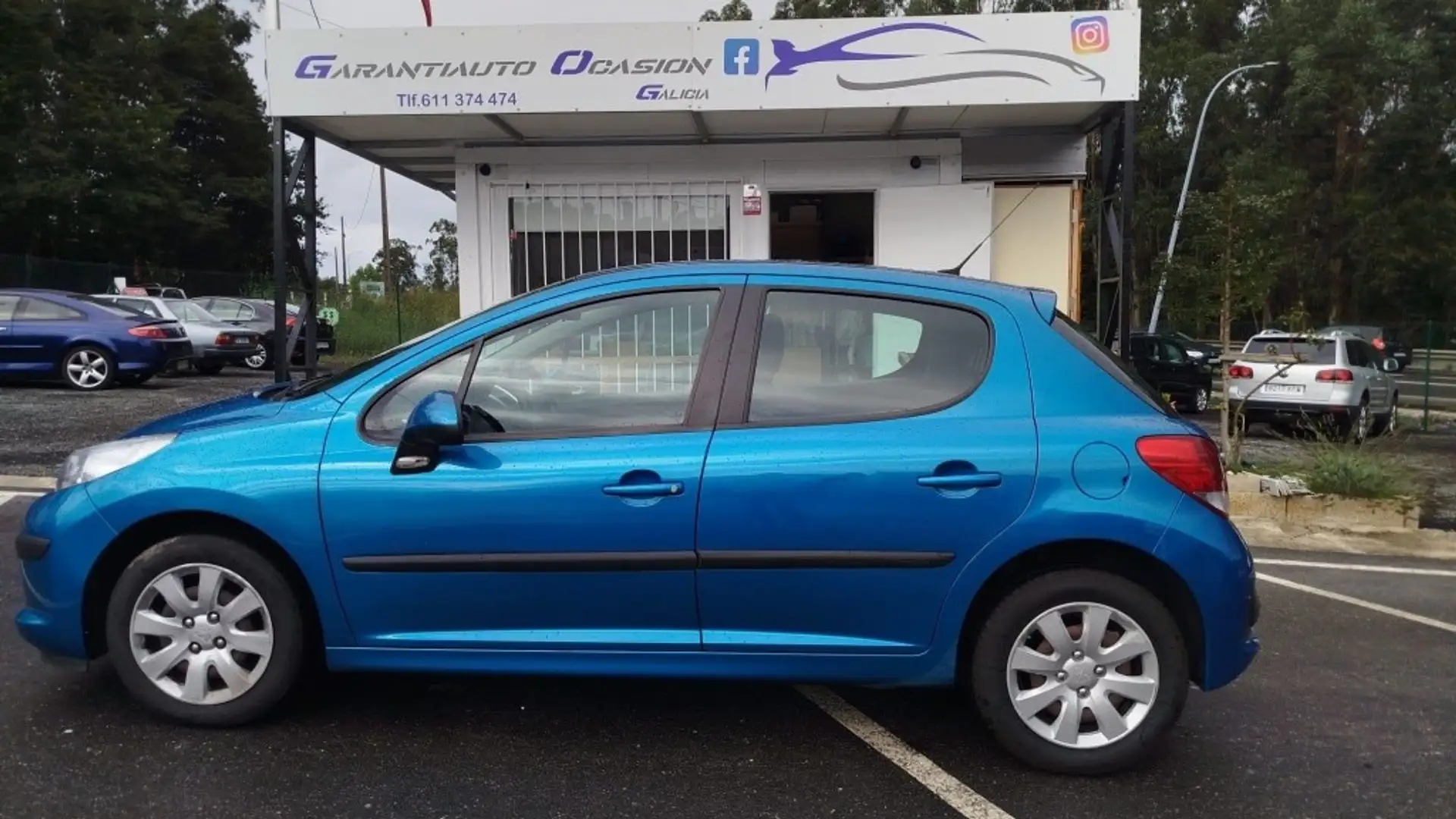 Peugeot 207 1.4 VTi 16v Confort Blauw - 1
