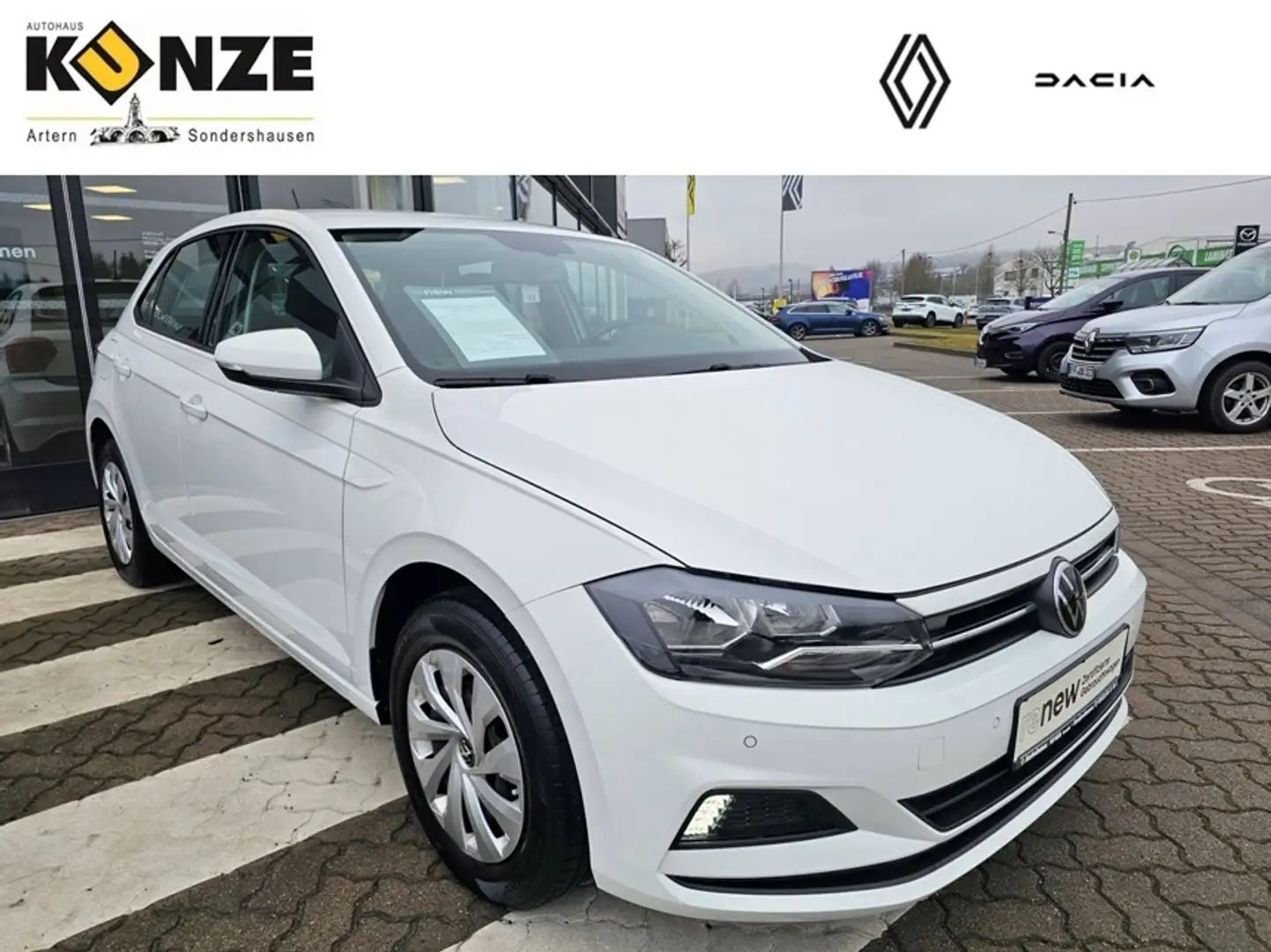 Volkswagen Polo VI Comfortline 1.0 TSI *ACC/ SHZ/ Klimaaut* Wit - 1
