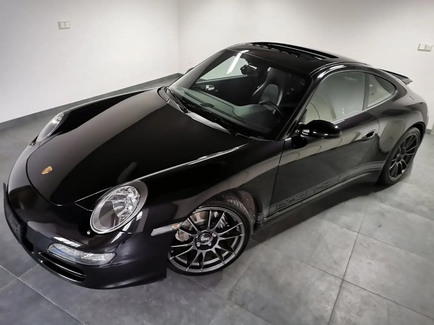 Porsche 997 -911 Carrera 4,absolut neuwertiger Zustand,el.SD Schwarz - 1