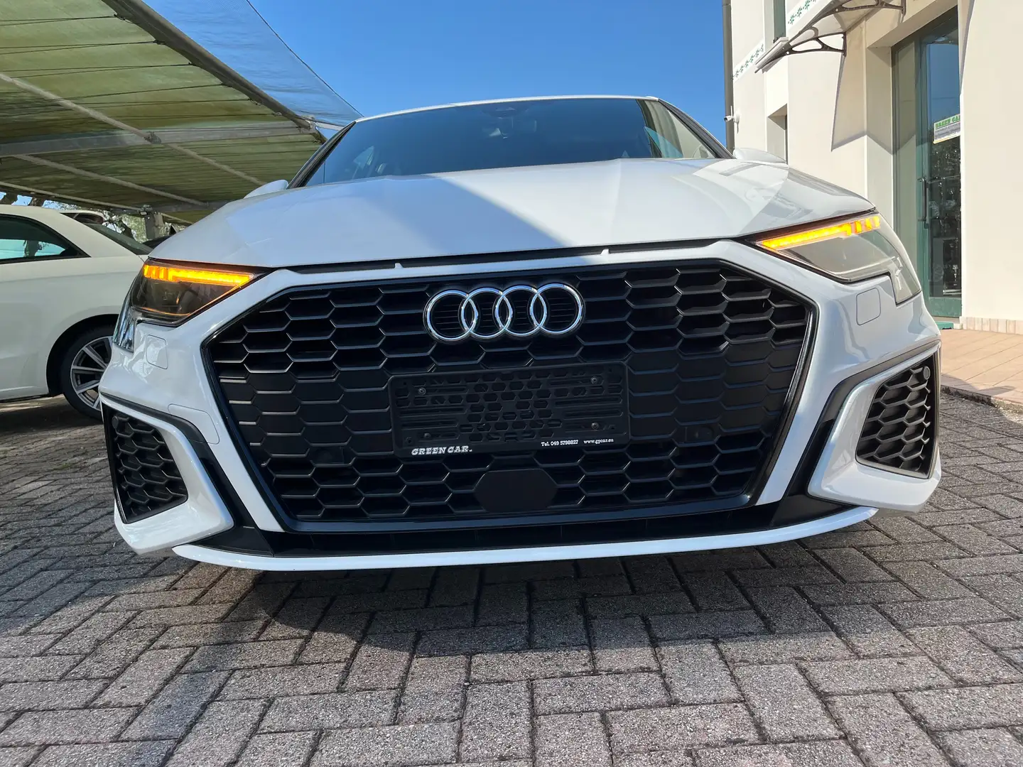 Audi A3 Sportback 40 TFSI E 204 cv s-tron S line NAVI+LED Bianco - 1