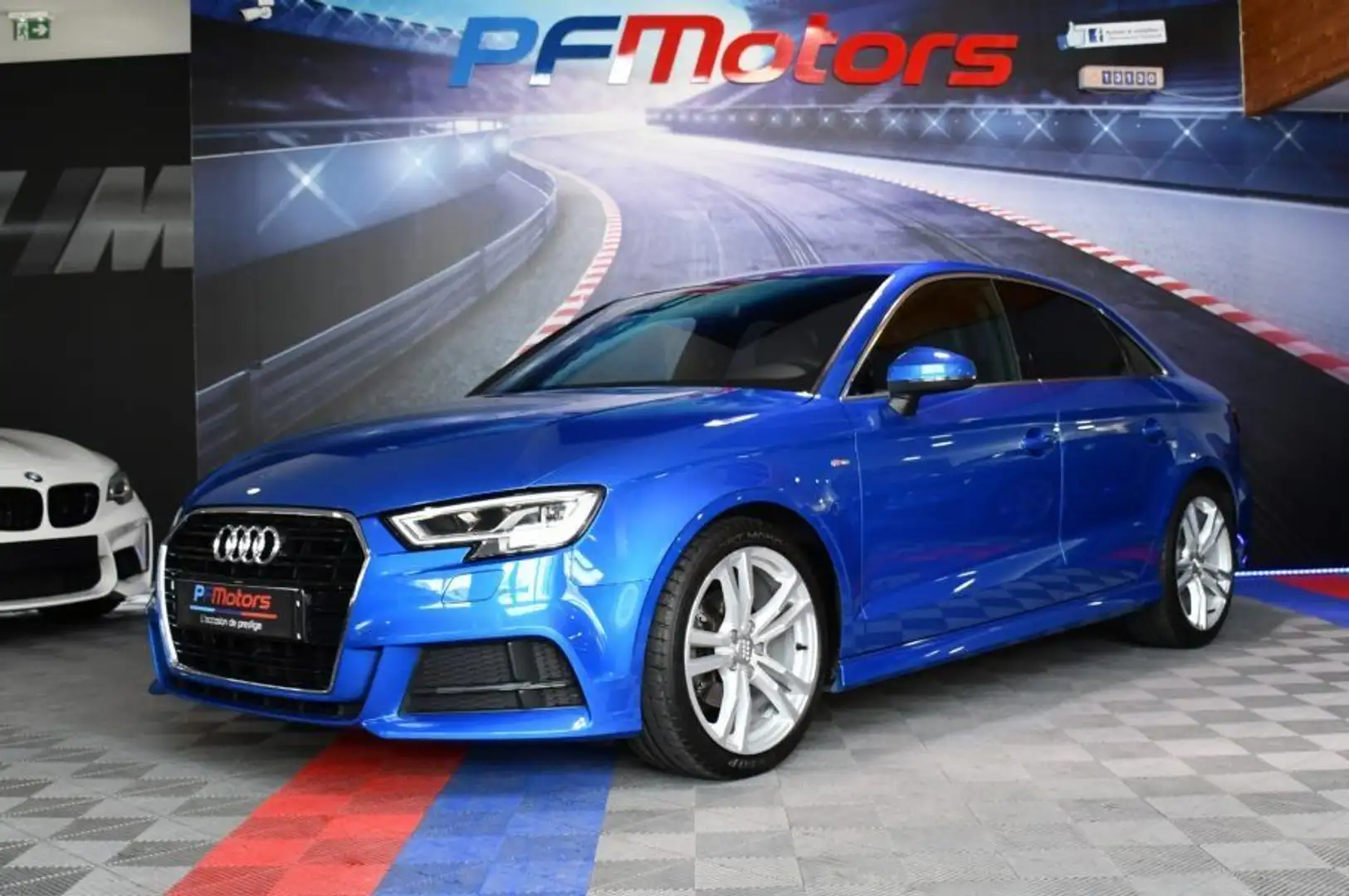 Audi A3 Facelift S-Line 35 TFSI 150 S-Tronic GPS Virtual D Blue - 1