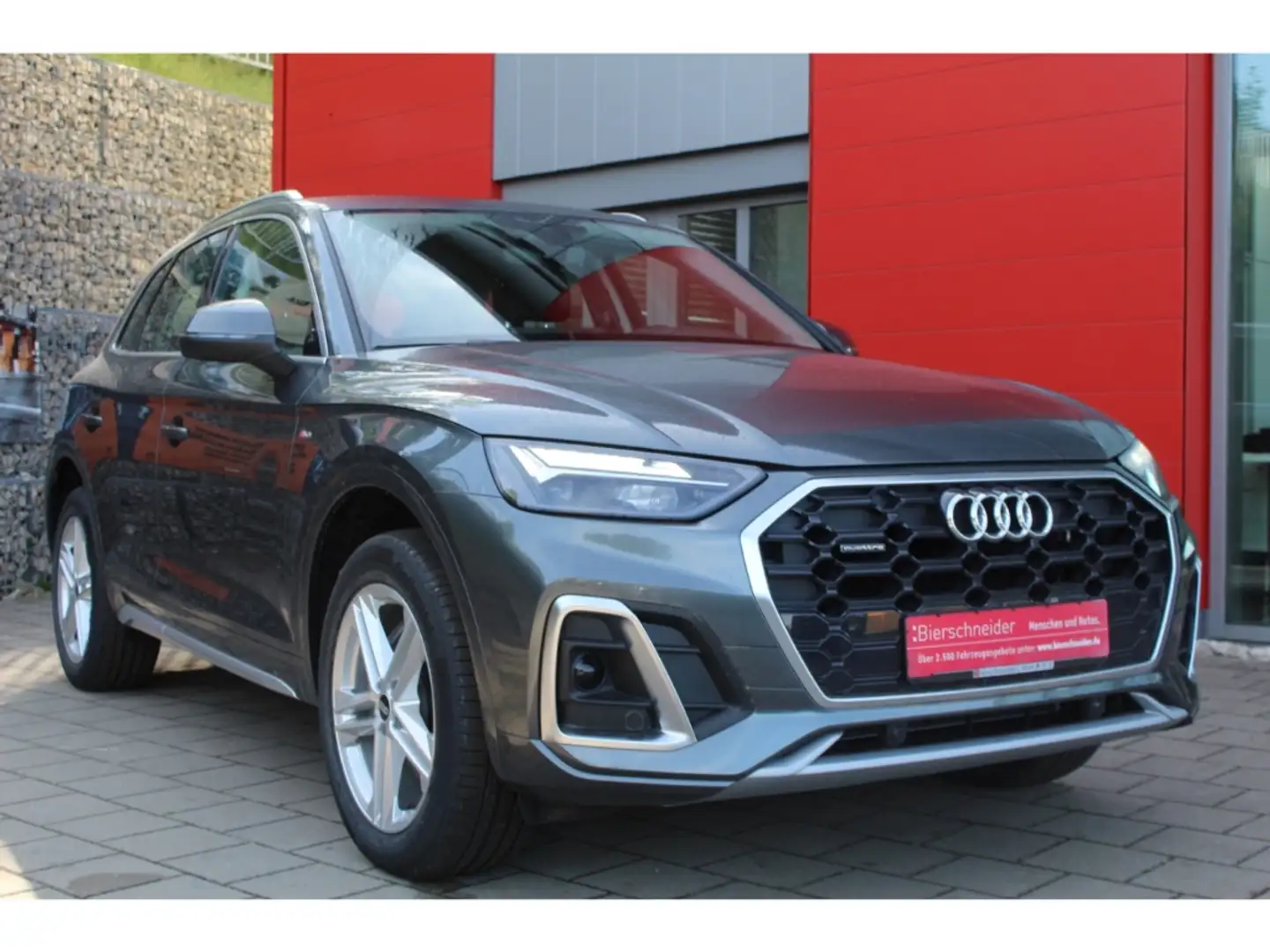 Audi Q5 40 TDI qu. S-tronic S-Line LED NAVI KAMERA PDC 3-J Grigio - 2