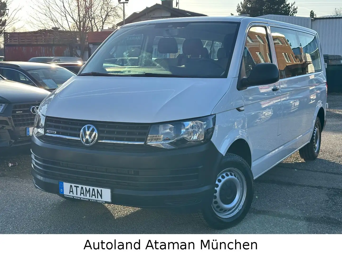 Volkswagen T6 Kombi T6 2.0 TDI Kombi lang *4Motion* 9-Sitz/Klima/AHK Weiß - 2