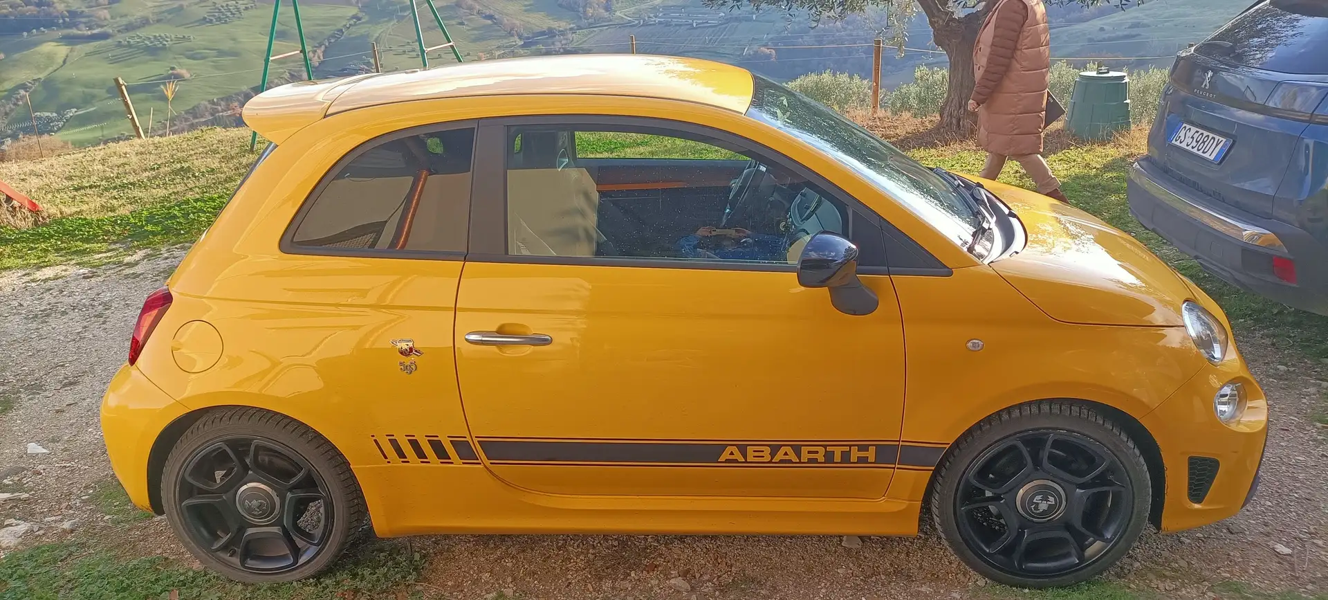 Abarth 595 Pista Жовтий - 2