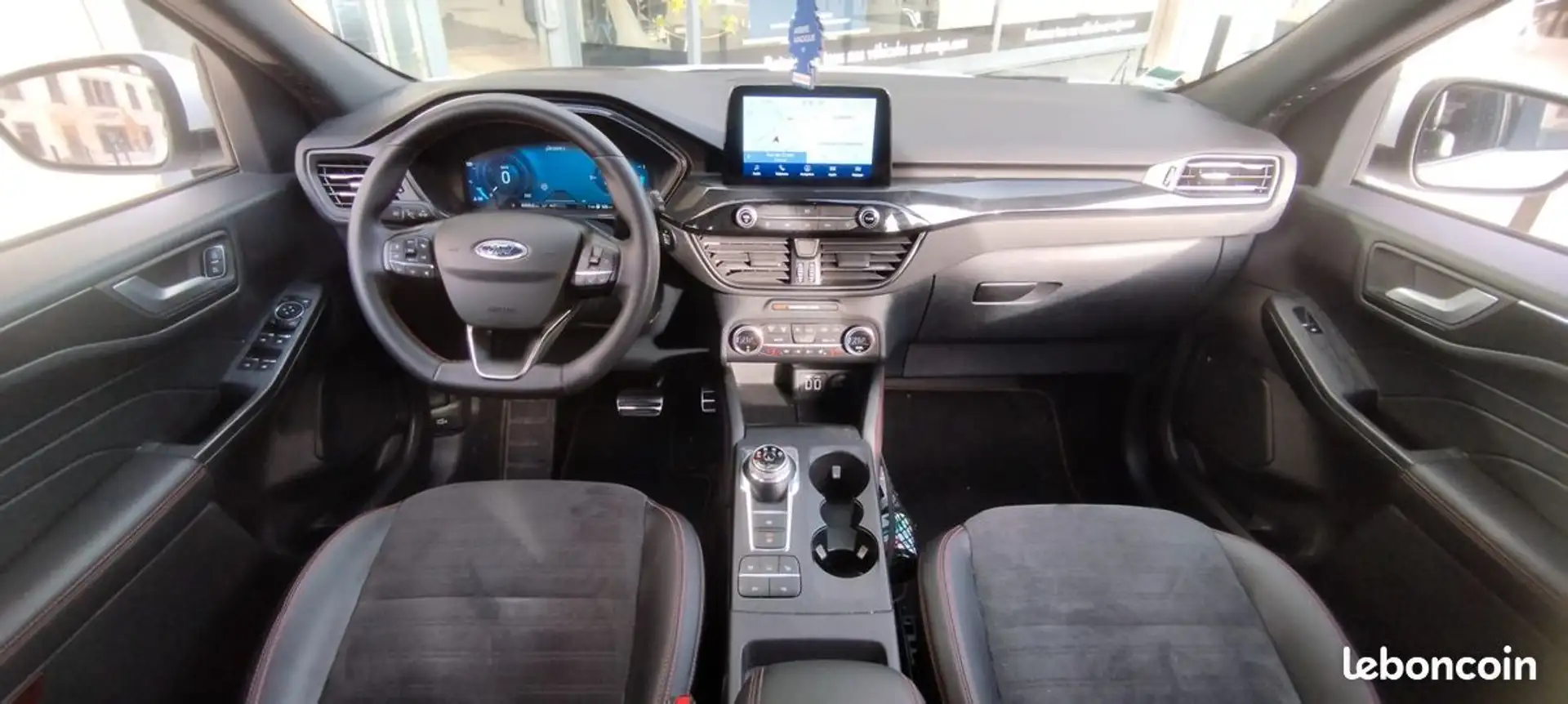 Ford Kuga 2.5 225ch hybrid st-line x bva pack techno-hiver-securite attelage Blanc - 2