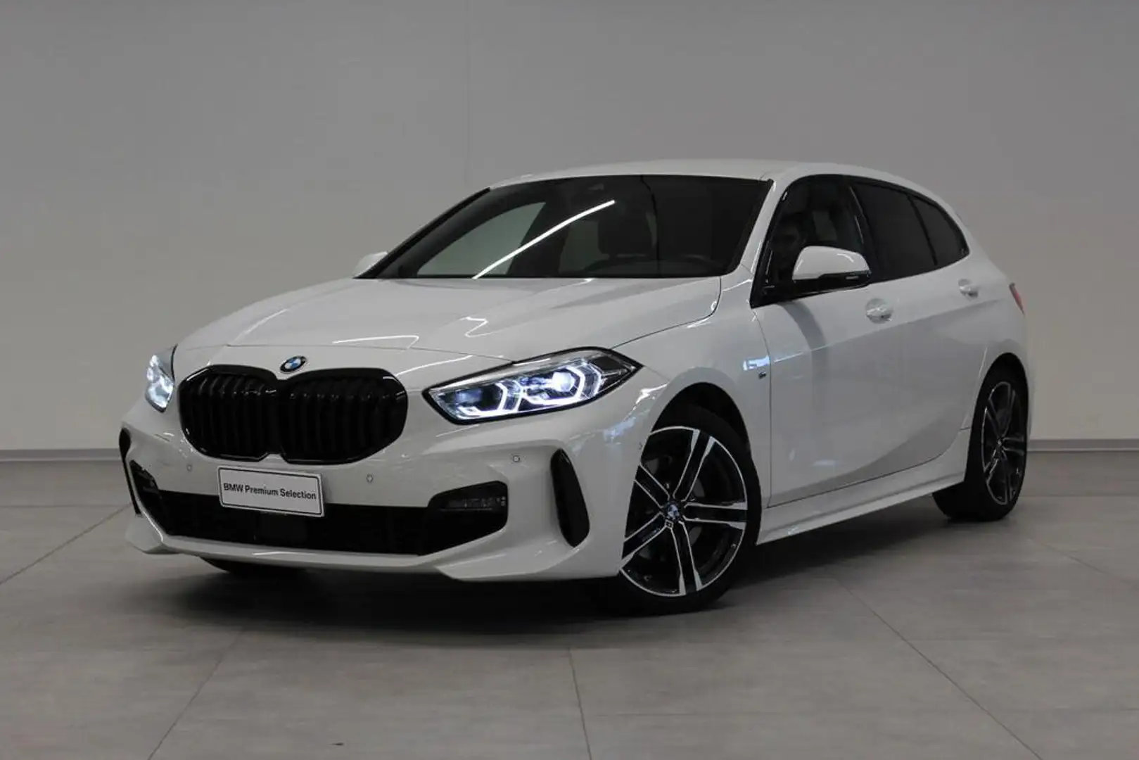 BMW 118 118d Msport auto Bianco - 1