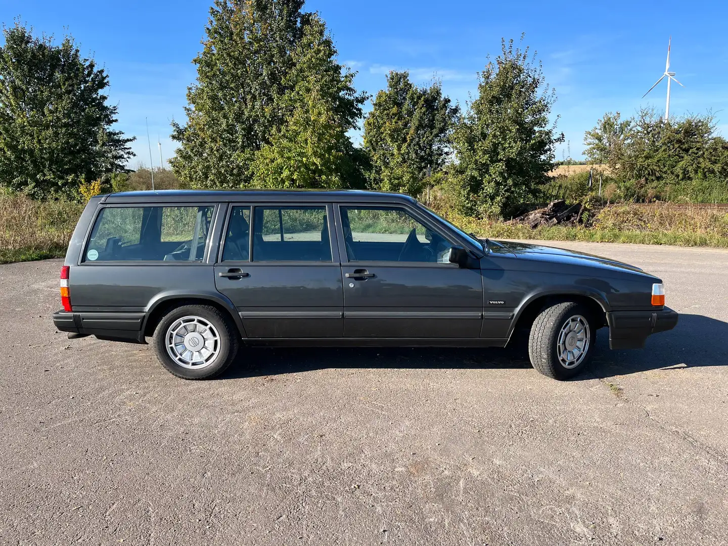 Volvo 740 740 Autom. GL Exklusiv orig. 169 Tkm 2. Hd. Klima SSD TOP! Grau - 2