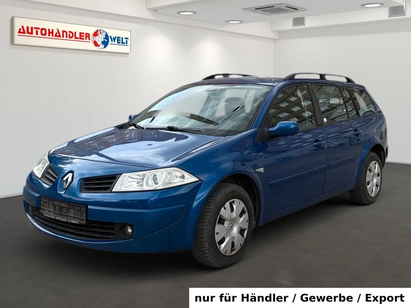 Renault Megane Kombi 1.6 AAC SHZ PDC AHK Niebieski - 1