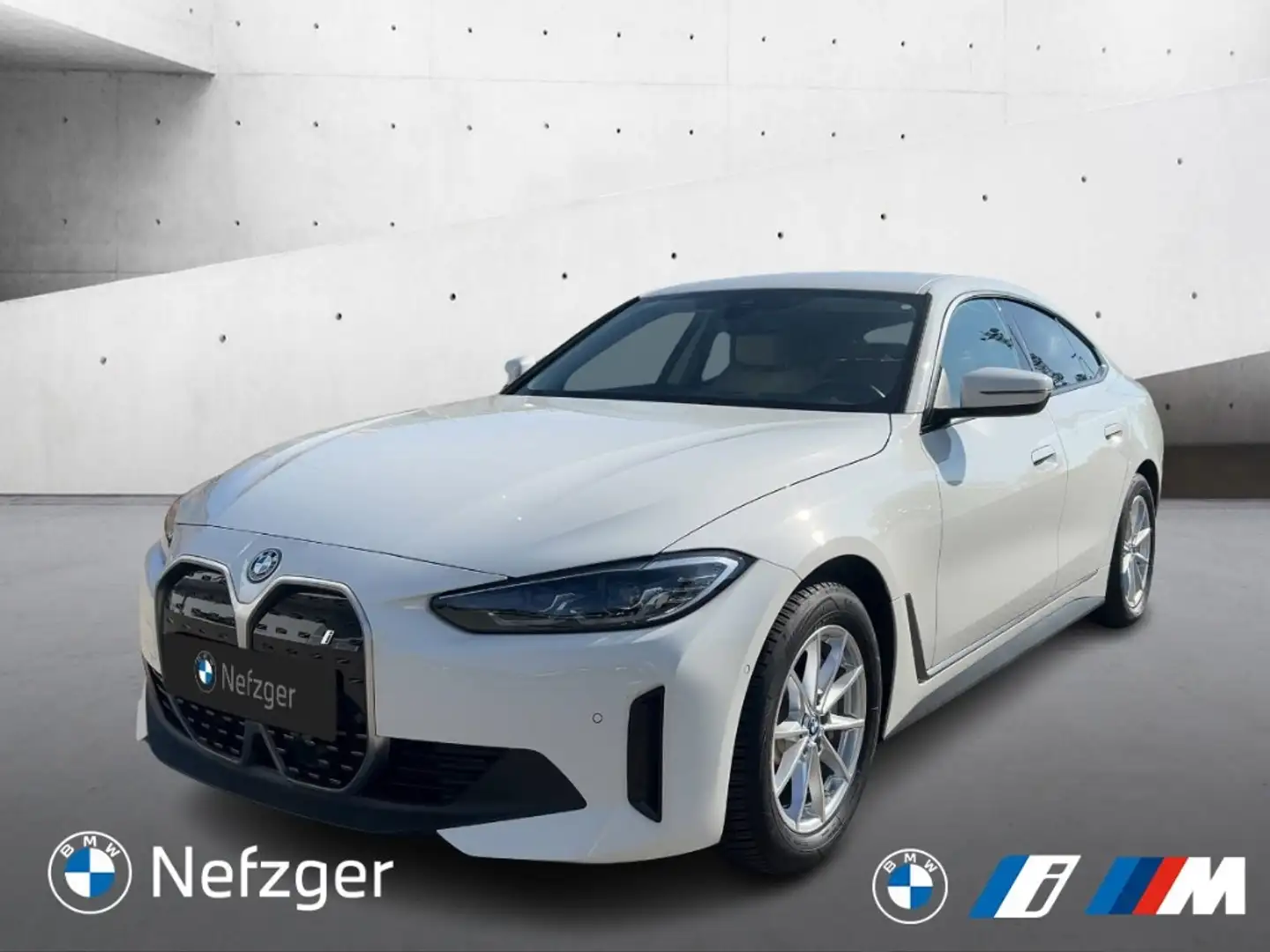 BMW i4 eDrive40 Gran Coupe AHK Harman/Kardon Lenkradhzg Weiß - 1