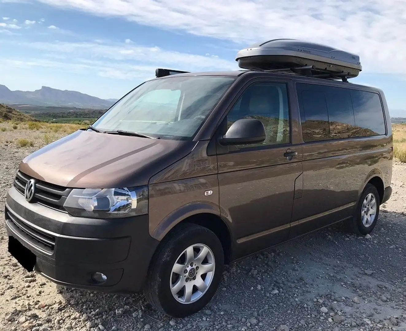 Volkswagen T5 Transporter Kombi Pro Corto 2.0 TDI 114CV Marrón - 1