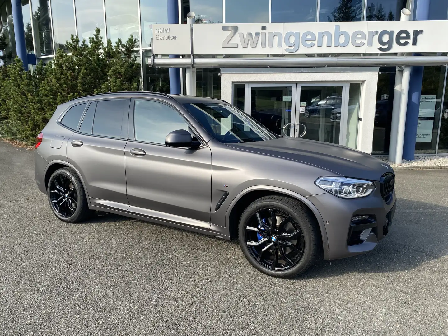 BMW X3 M 40i  M-Sportpaket, Navi, Sitzhzg. AHK Grau - 1