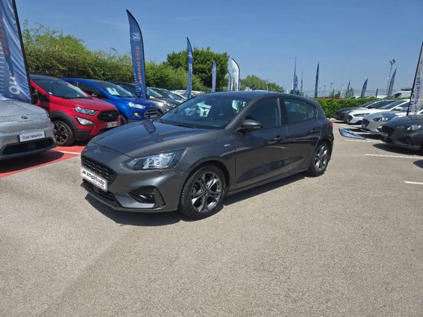 Ford Focus 1.0 EcoBoost 125ch ST-Line Gris - 1
